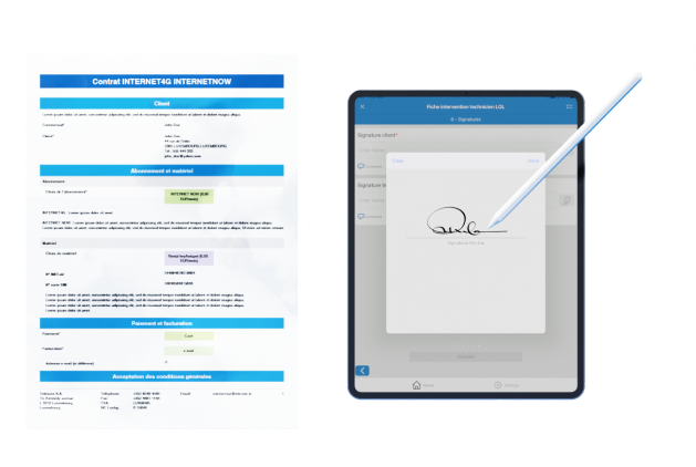 Document signature